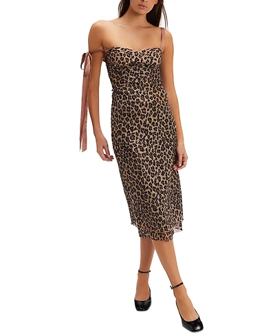 Free People Women's Got Glam Floral Midi Slip Dress