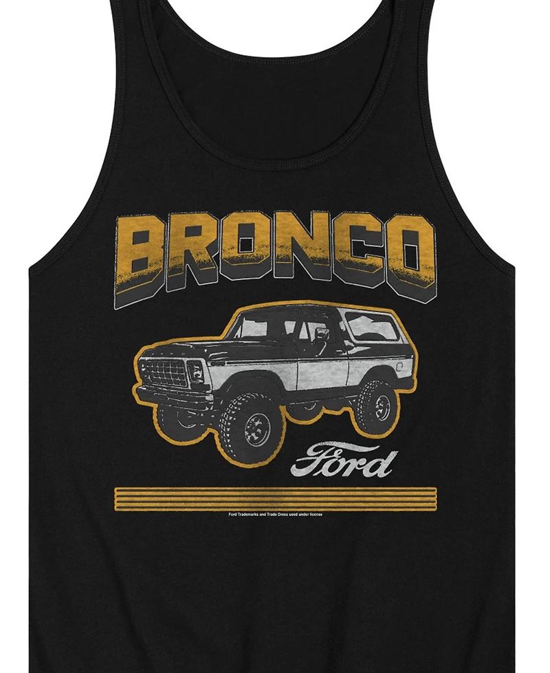 Airwaves Men's Ford Bronco Sleeveless Tank Top