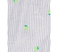 Carter's Baby Boys Cotton Polo Bodysuit & Striped Shorts, 2 Piece Set