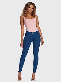 Freddy Women's Mid-Rise Sculpting Denim Skinny Jeans