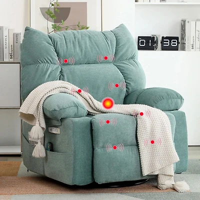 Dyhome Dining Chairs Set of 2, Kitchen Room Chairs, Mid Century Modern Upholstered Boucle