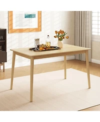 Wooden Dining Table for 4 Perfect for Kitchen or Dining Room