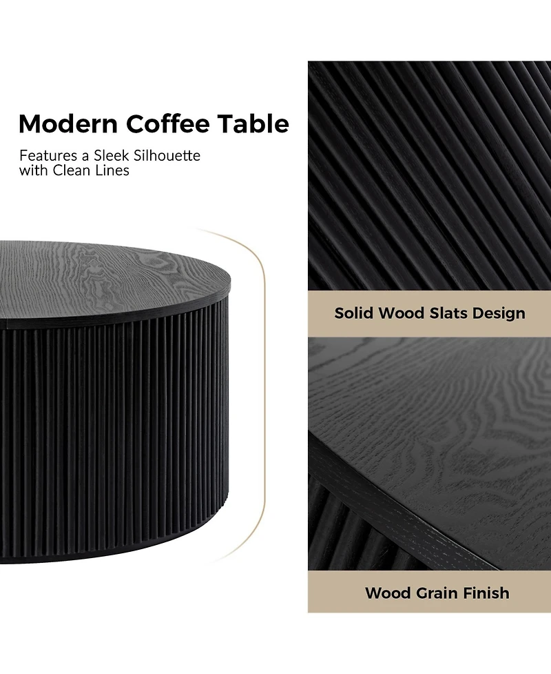 Lance 35.4" Round Coffee Table