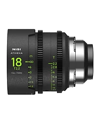 NiSi Athena Prime Cine Master 8-Lens Kit with 14mm T2.4, 25mm, 35mm, 40mm, 50mm, 85mm T1.9, 18mm, 135mm T2.2 Lens, Includes Filter Holder, Pl Mount