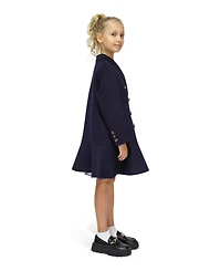 Belle & Bloom Little Girls Good Manners Wool Blend Fitted Coat