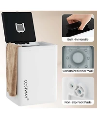 23L Towel Warmer with Auto Shut Off Led Screen 15-90 Mins Timer Blankets