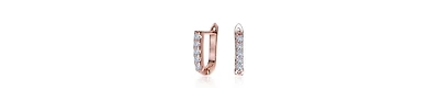 Clear Cubic Zirconia Extra Mini Hoop Earrings