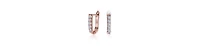 Clear Cubic Zirconia Extra Mini Hoop Earrings