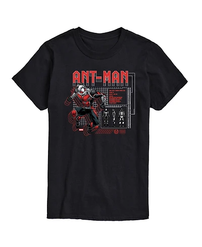 Airwaves Men's Marvel Ant-Man Game Short Sleeve T-Shirt