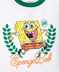Epic Threads Little & Big Boys Spongebob Ringer T-Shirt, Exclusively at Macy's