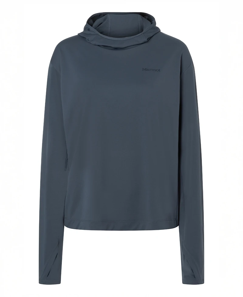 Marmot Women's Air Exchange Upf 50 Hoody Pullover style Sweatshirt