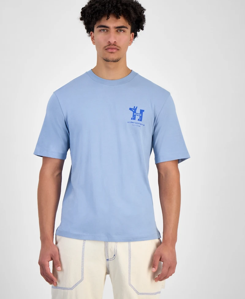 Hugo by Boss Men's Solar Eclipse Tour Logo Graphic T-Shirt