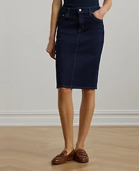 Lauren Ralph Denim Skirt