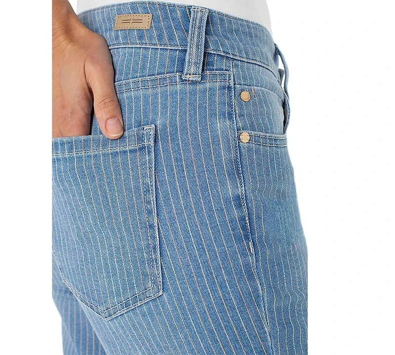 Liverpool Los Angeles Women's Liv Striped Skinny Jeans