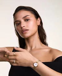 Daniel Wellington Unisex Analog Gold-Tone Stainless Steel Watch, 19mm
