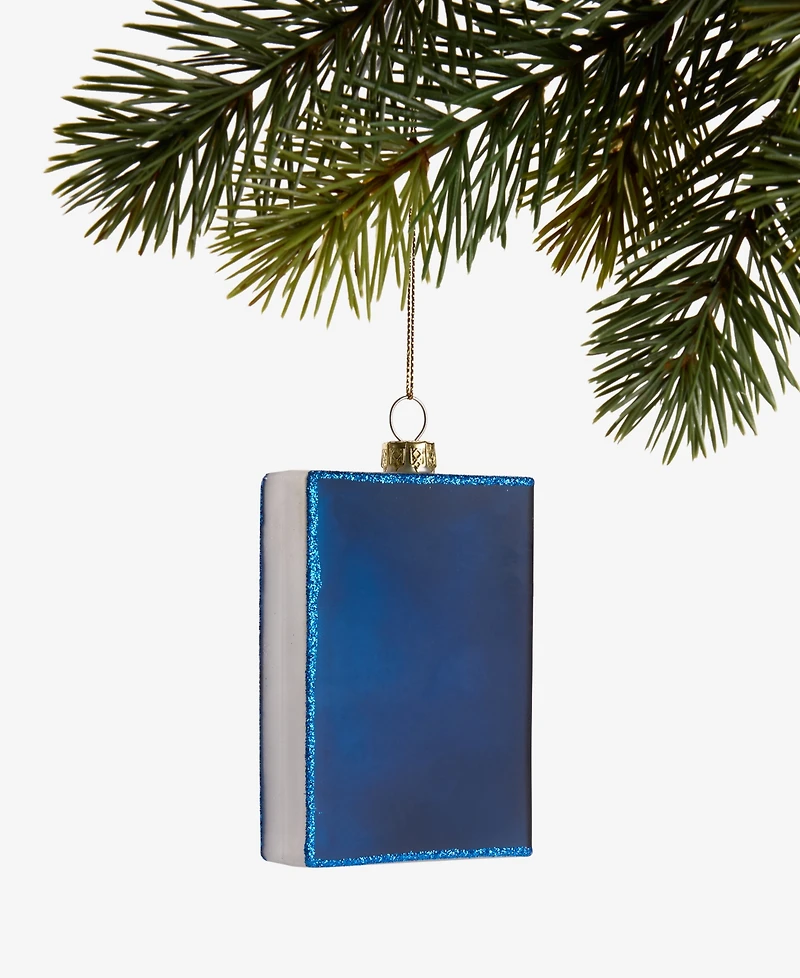 Holiday Lane Around the World Glass Passport Ornament, Macy's Exclusive