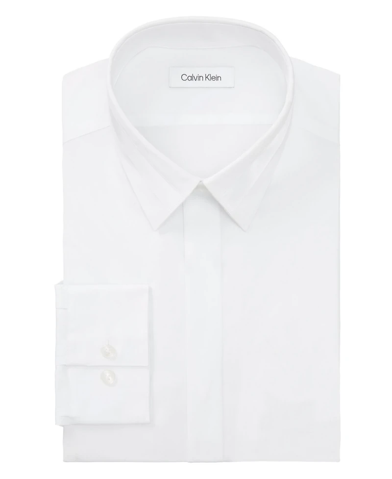Calvin Klein Men's Slim Fit Formal Dress Shirt