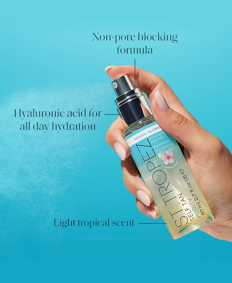 St. Tropez Self Tan Purity Bronzing Water Face Mist