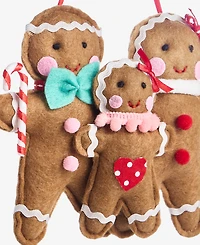 Holiday Lane Gingerbread Village Gingerbread Family Ornament, Macy's Exclusive