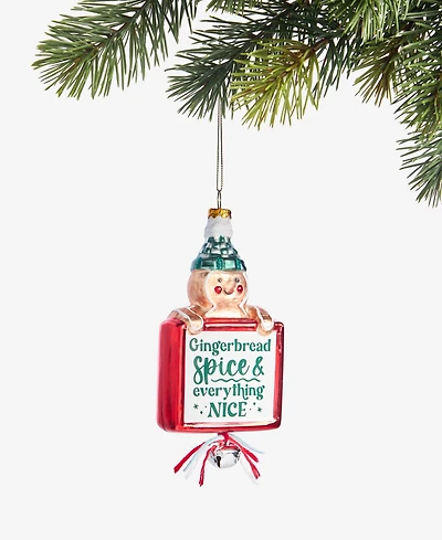 Holiday Lane Gingerbread Village Gingerbread Bell Ornament, Macy's Exclusive