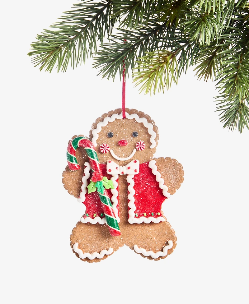 Holiday Lane Gingerbread Village Gingerbread Boy Ornament, Macy's Exclusive