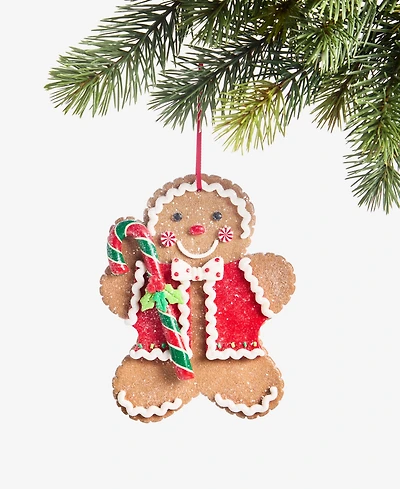 Holiday Lane Gingerbread Village Gingerbread Boy Ornament, Macy's Exclusive