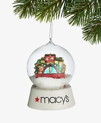 Holiday Lane Regional Macy's Gift Bag Snow Globe Ornament, Macy's Exclusive