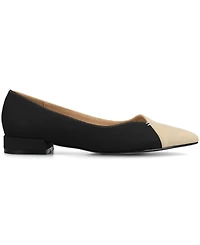 Journee Collection Women's Carmin Pointed Toe Flats