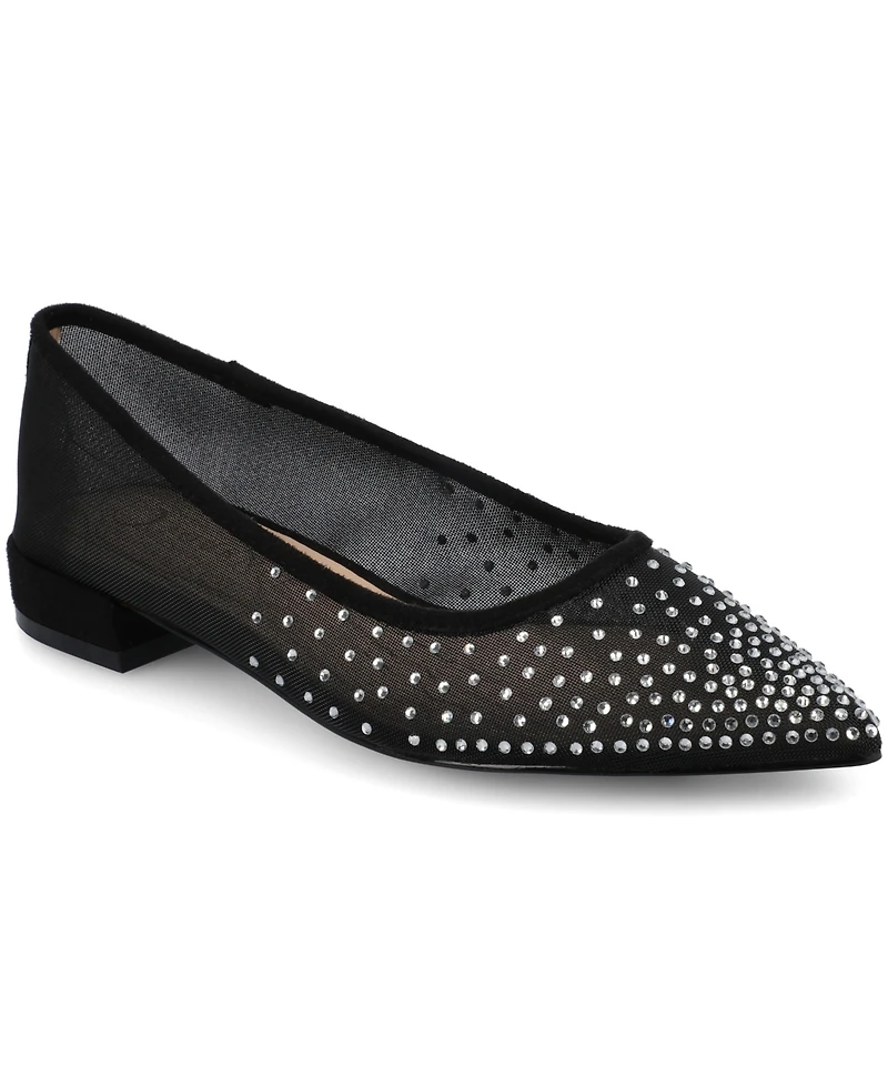 Journee Collection Women's Gracelynn Pointed Toe Evening Ballet Flats