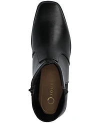 Journee Collection Women's Renna Block Heel Comfort Boots