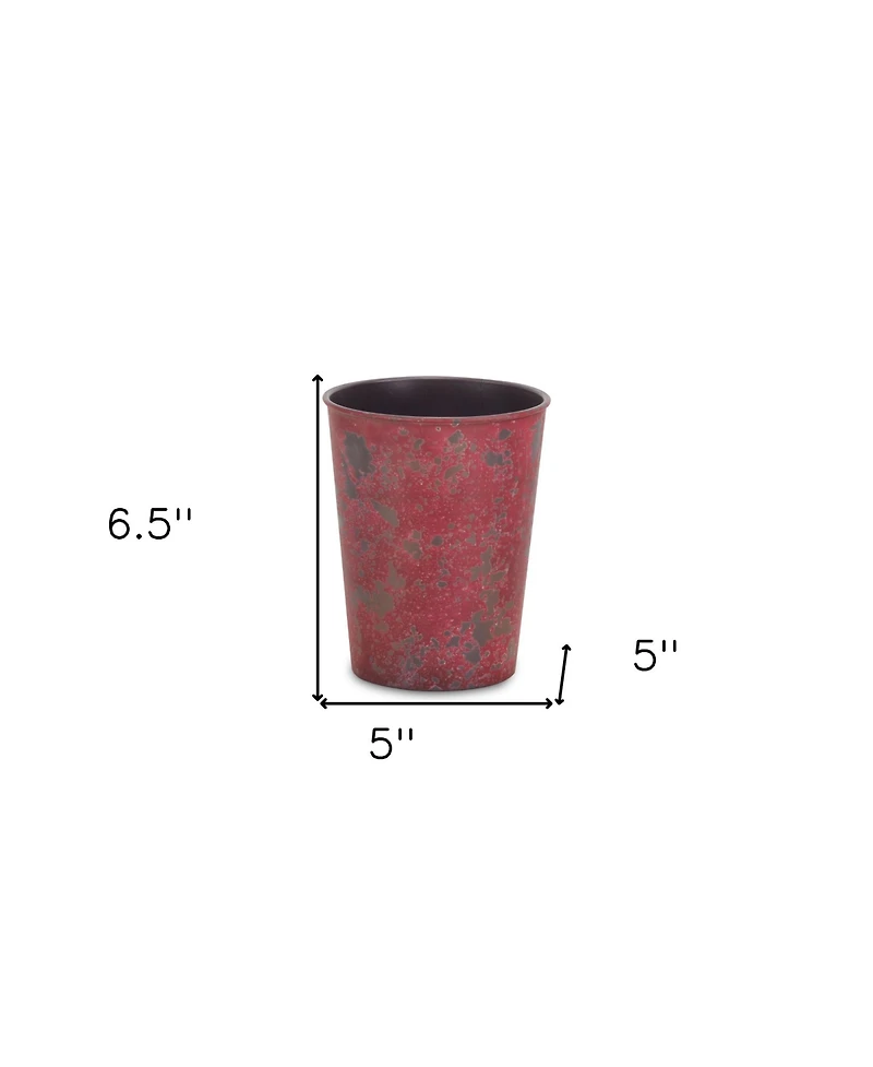 Lightweight Round Plastic Planter for Indoor and Outdoor Plants