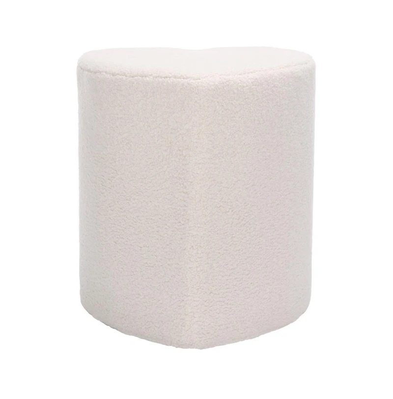 Milena Heart-Shaped Ottoman