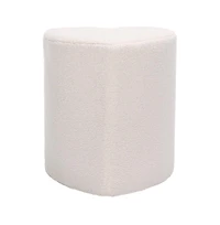 Milena Heart-Shaped Ottoman