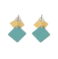 Sohi Women's Gold Plated Designer Drop Earrings