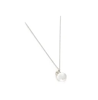 Sohi Women's Silver Plated Designer Pendant Chain