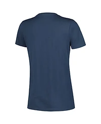Image One Women's Navy Auburn Tigers Repeat Slogan Boyfriend T-Shirt
