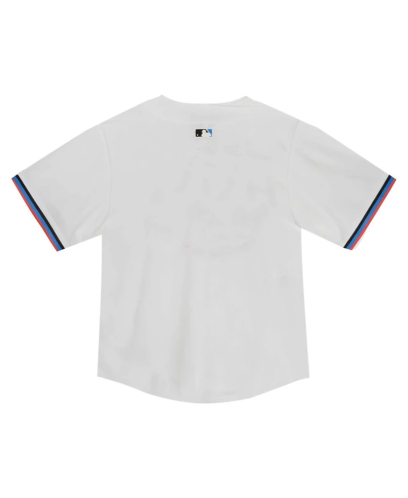 Nike Big Boys and Girls White Miami Marlins Home Game Jersey