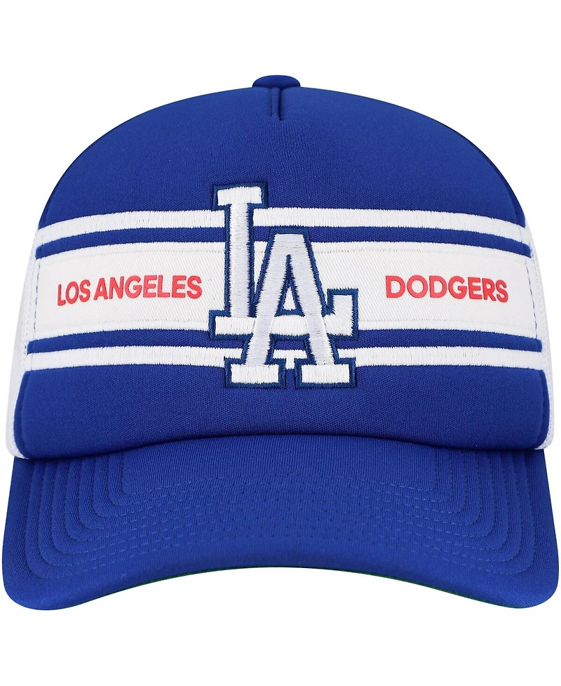 Mitchell & Ness Men's Royal Los Angeles Dodgers Sideline Trucker Adjustable Hat