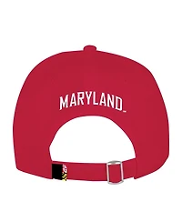 Under Armour Men's Red Maryland Terrapins Sideline Blitzing Accent Adjustable Hat