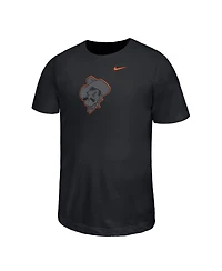 Nike Big Boys and Girls Black Oklahoma State Cowboys Legend Color Pop Performance T-Shirt