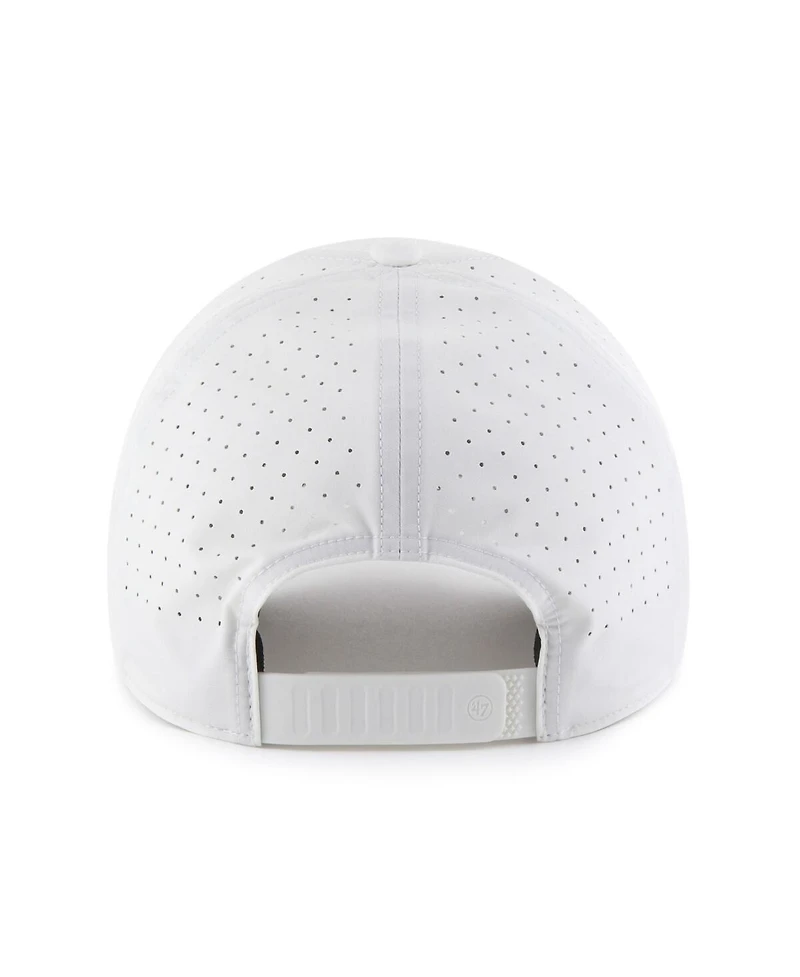 '47 Brand Men's White Michigan Wolverines Forward Vent Mvp Adjustable Hat