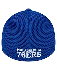 New Era Men's Royal Philadelphia 76ers Subtle Camo 39THIRTY Flex Hat