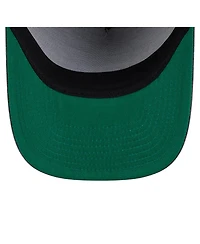New Era Men's Charcoal Washington Capitals Throwback Washed A-Frame Pre-Curved 9FIFTY Snapback Hat