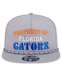 New Era Men's Gray Florida Gators Golfer Vintage Adjustable Hat