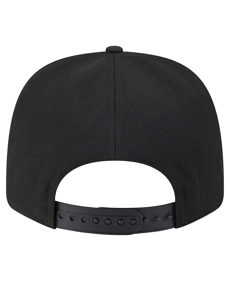 New Era Men's Black Texas Tech Red Raiders Gameday Multi-Rope 9SEVENTY Stretch-Snap Hat