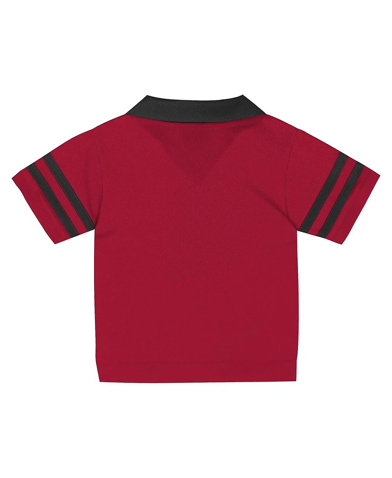 Outerstuff Toddler Red Atlanta United Fc Charming Dude Top and Shorts Set