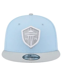 New Era Men's Light Blue Seattle Sounders Fc Color Pack Two-Tone 9FIFTY Snapback Hat