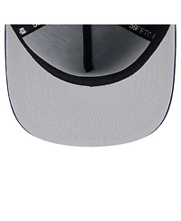 New Era Men's Navy Atlanta United Fc Color Pack A-Frame 59FIFTY Fitted Hat