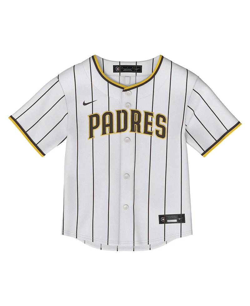 Nike Baby Boys and Girls Fernando Tatis Jr. White San Diego Padres Home Replica Jersey
