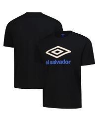 Umbro Men's Black El Salvador National Team Graphic T-Shirt